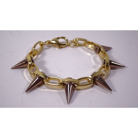 Joomi Lim Women's Single Row Spike Bracelet Gold Rhodium NWOT 159 - Picture 8 of 8